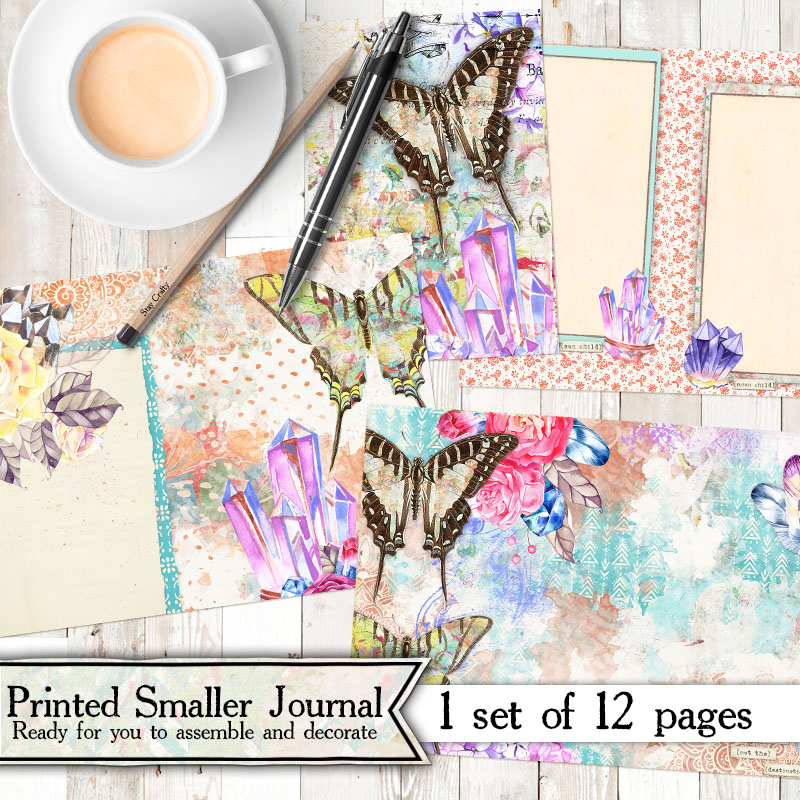 Mini Wild and Free Printed Journal Kit